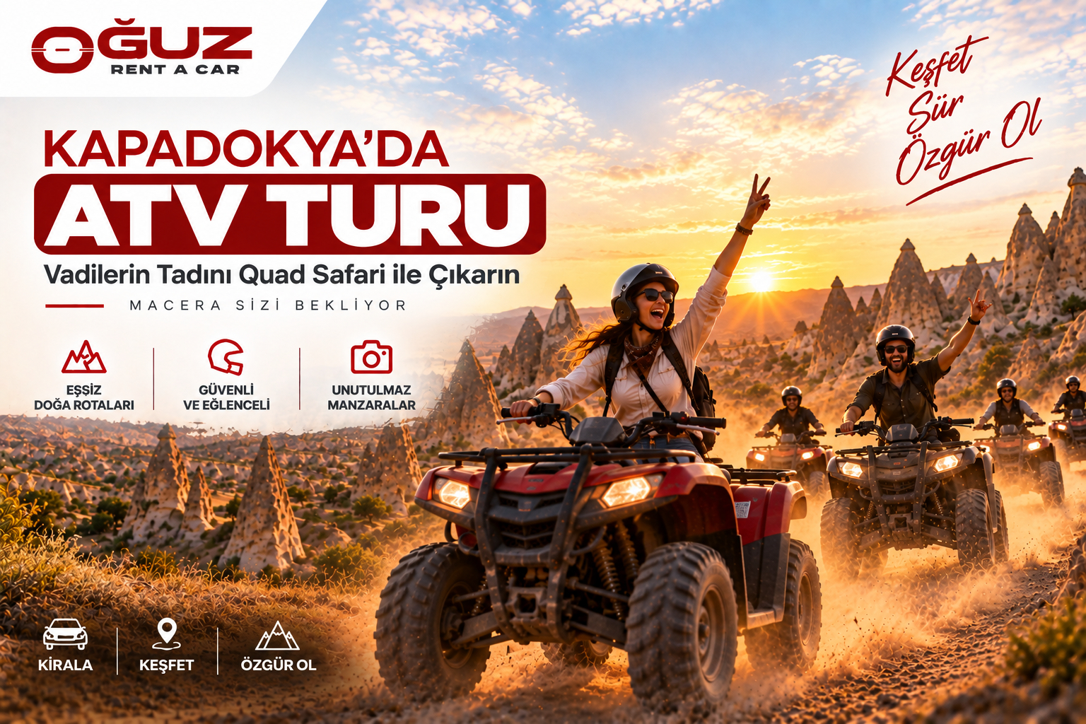 Kapadokya ATV Turu