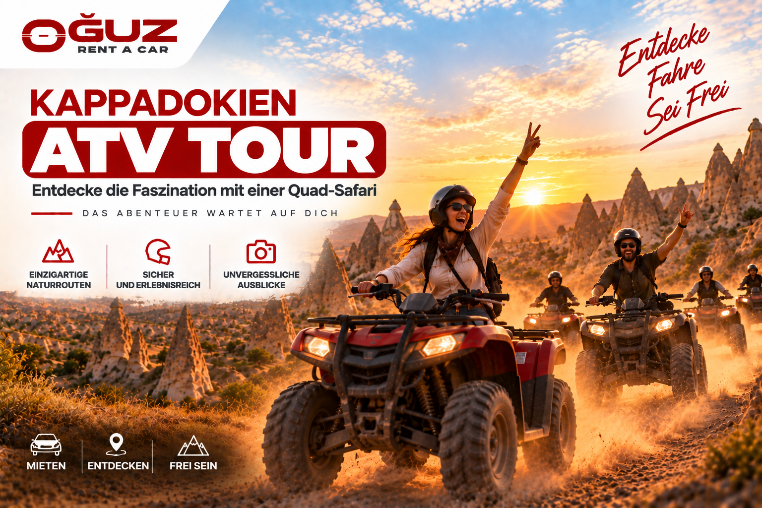 Kappadokien ATV Tour