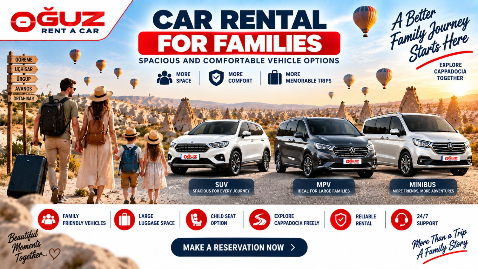 Car Rental for Families: Spacious and Comfortable Vehicle Options